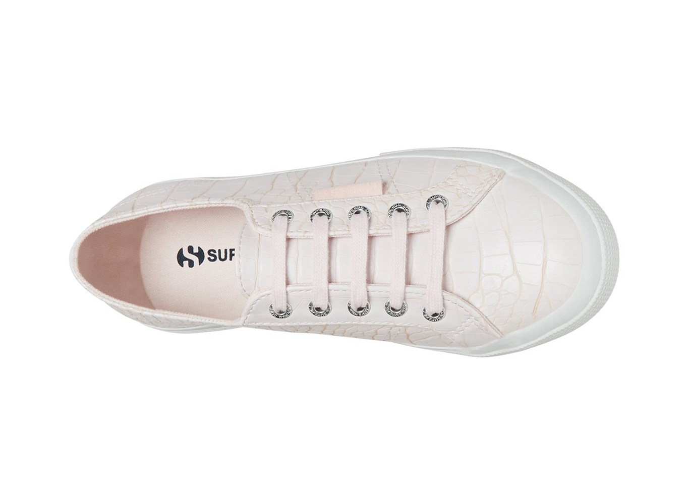 Zapatillas Superga Mujer Rosas - 2750 Syntcrocodilew - 632910VZU